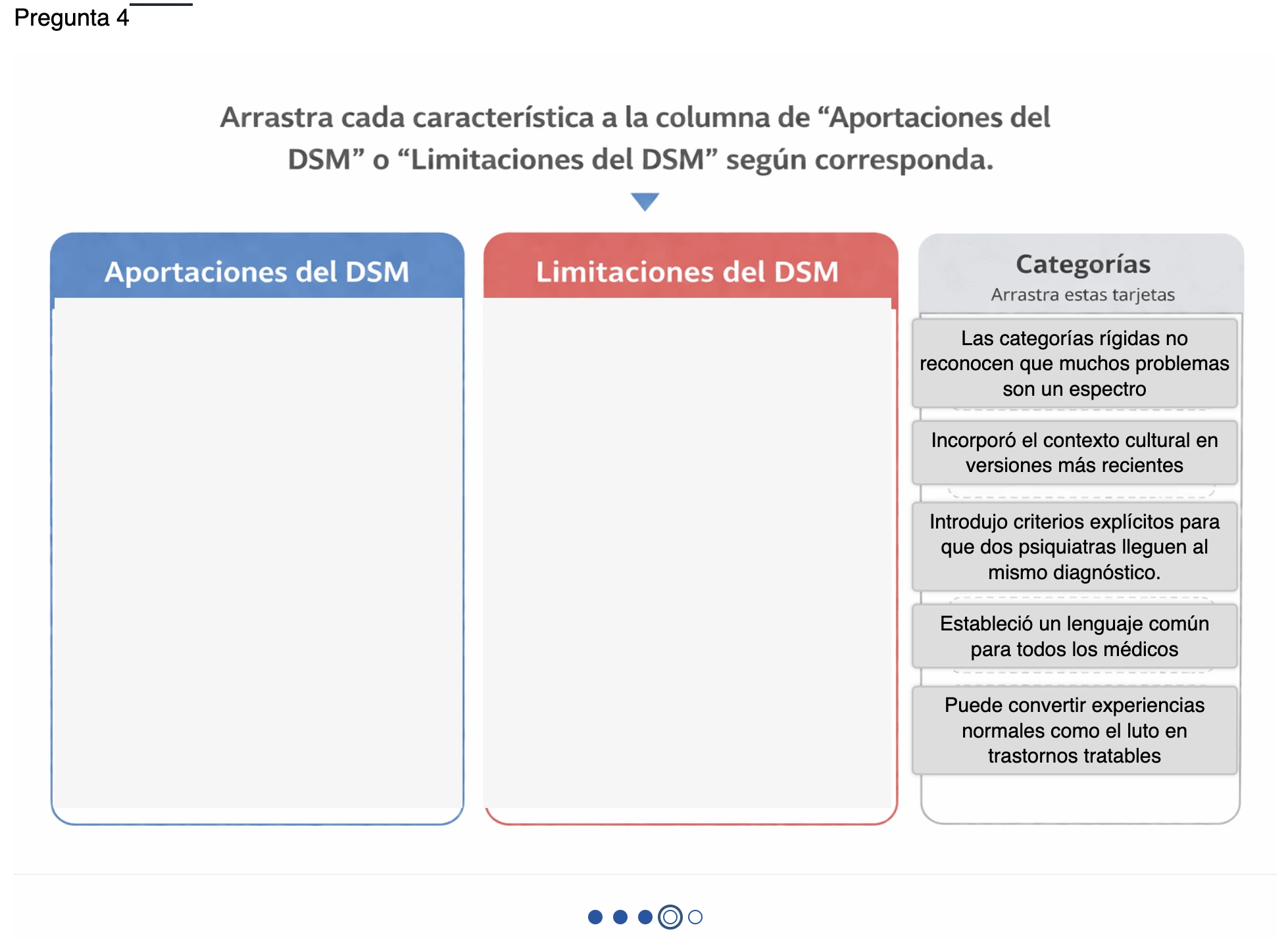 Vista previa del test de revisión sobre la historia de la psiquiatría
